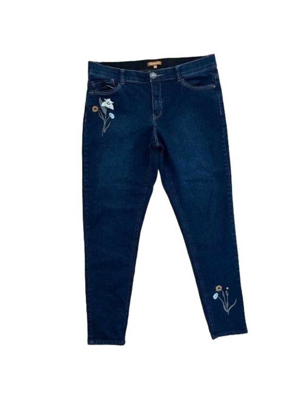 ReCreation Floral Embroidered
Jegging Jeans Size 10